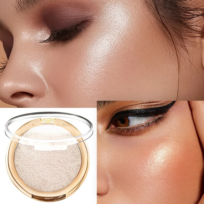 Beautiful Highlighter Powder Palette Makeup Glow Face Contour Shimmer Water Light Highlight Makeup Pallete Cosmetics 240627