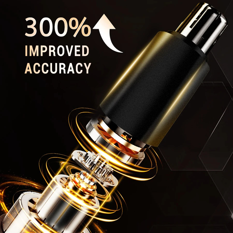 Nose Hair Trimmer Stainless Steel Eyebrow Auto Trimmer Suitable For Nose Hair Razor Washable Portable Nose Hair Trimmer 240627