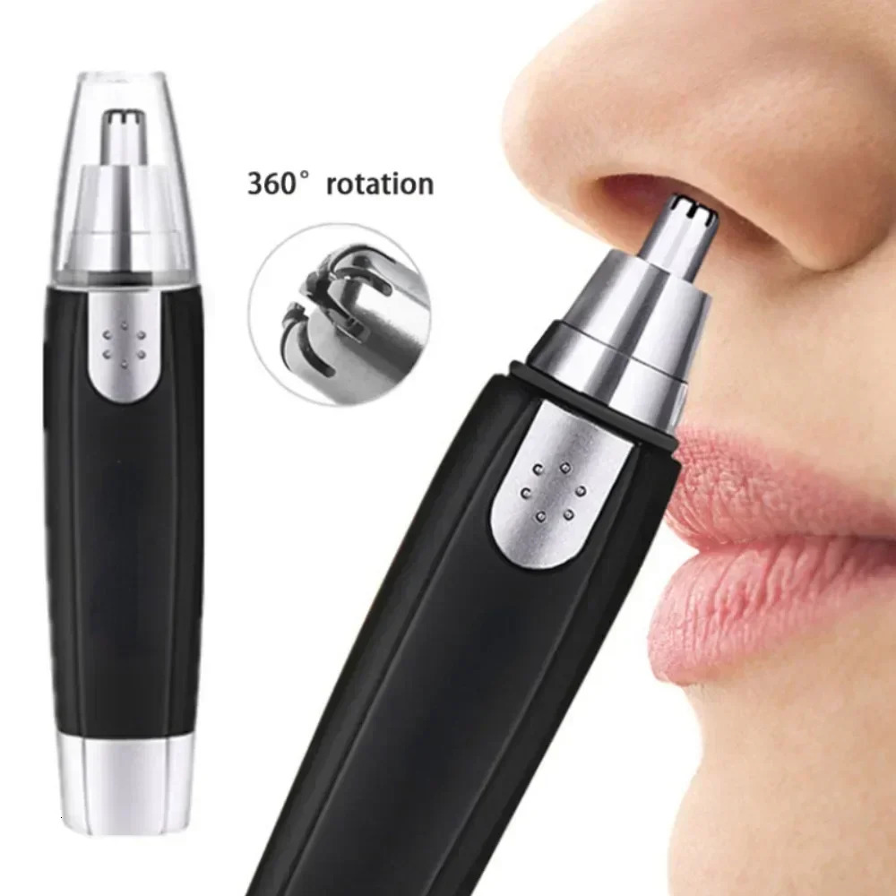 Nose Hair Trimmer Unisex Implement Shaver Clipper Neck Hair Cutter Mens Shaving Tool Portable Clean Trimer 240627