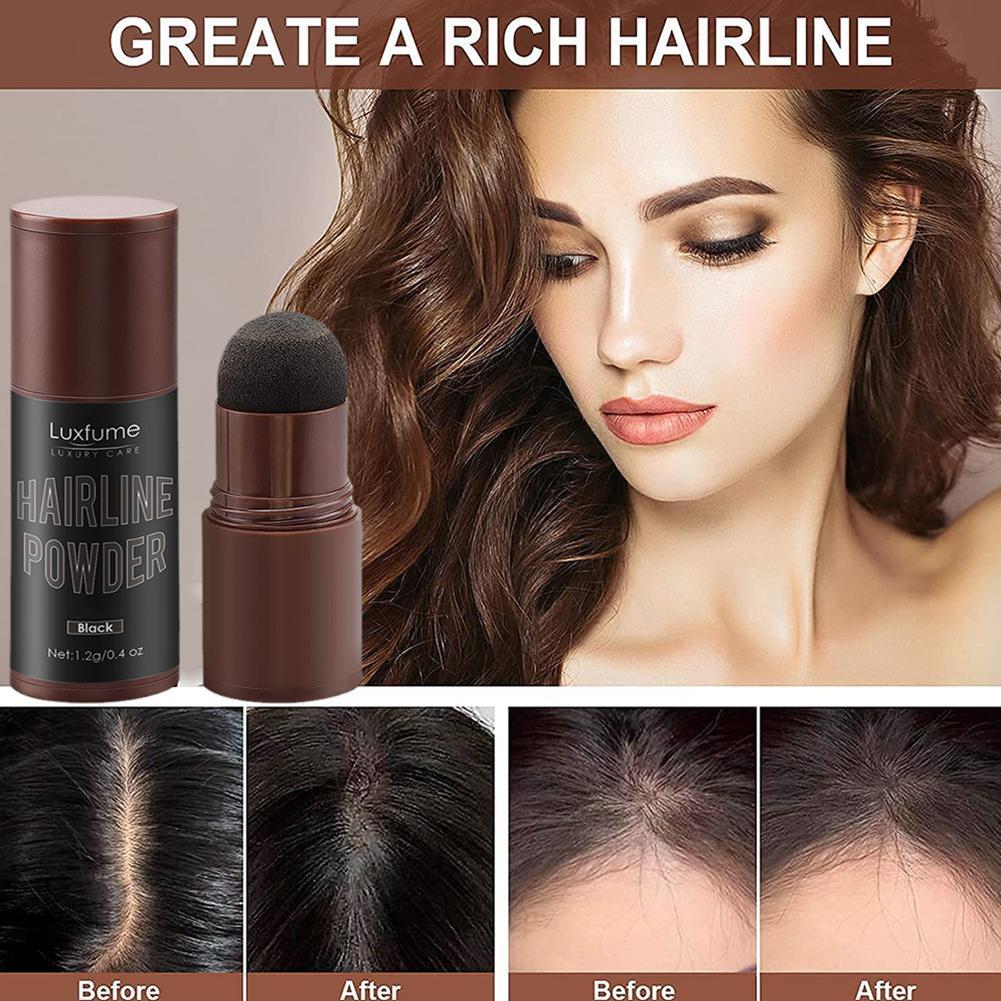 1pc Hair Fluffy Powder Natural Instant Hair Line Shadow Hair Tools Makeup Root Coverage Cover Up Beauty Powder Concealer Q9K3