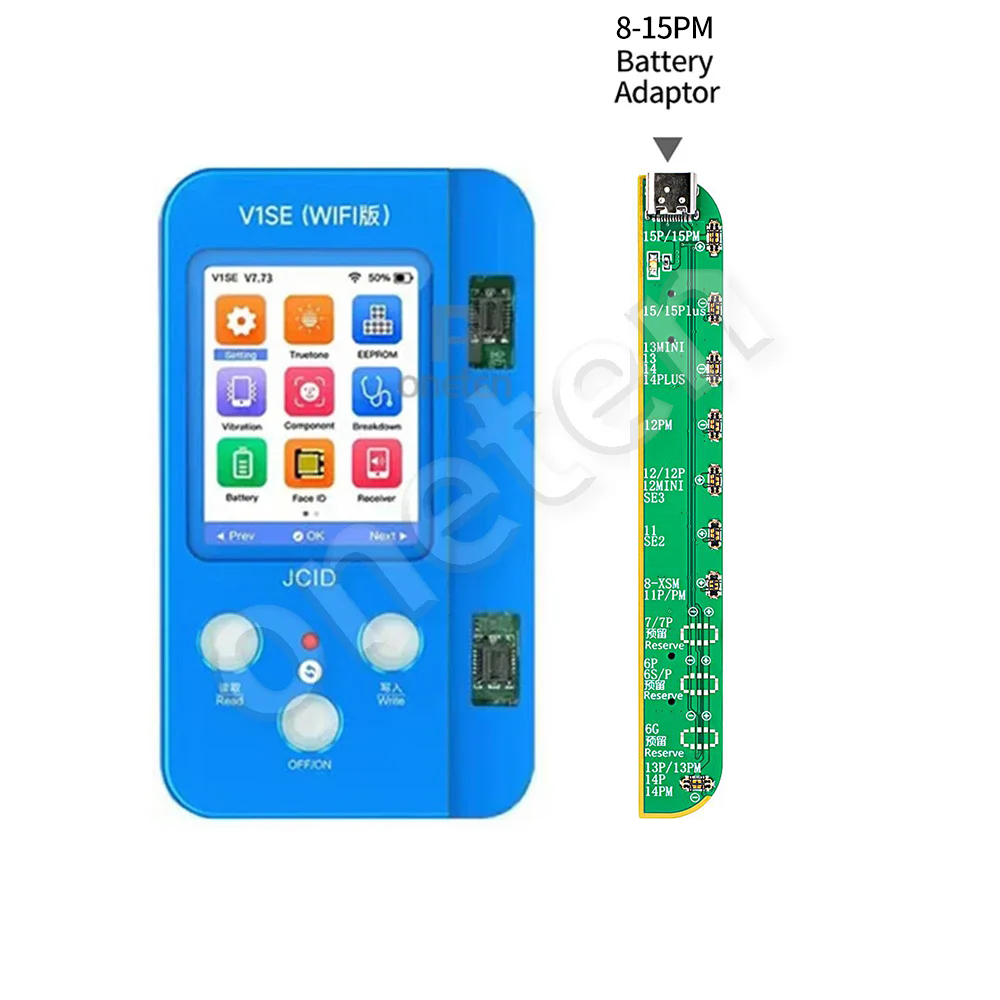 JC JCID V1SE True Tone Programmer Batteries Face ID Dot Matrix Photosensitive Kit For iPhone 7-14PM Reading Writing Repair Tool
