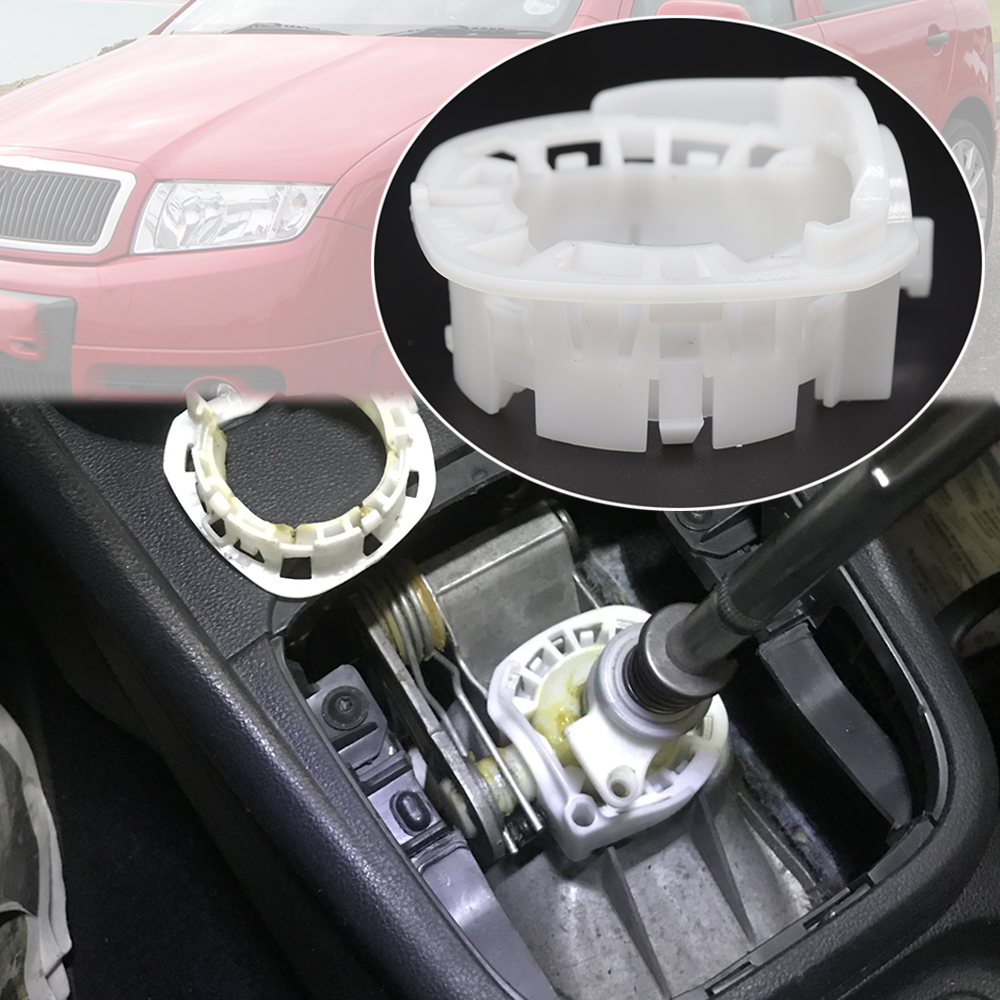 Gear Linkage Selector Shell Shift Rod Lever Bushing Socket Spring Fix Set For Skoda Fabia 6Y2 6Y3 6Y5 5J 1999 2000 2001 - 2014