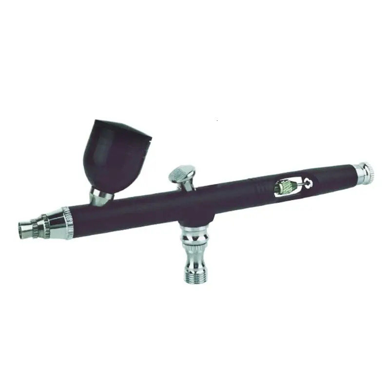 Dual Action Gravity 0.m Nozzle Airbrush Cake Decorating Nail Art Paint 240627