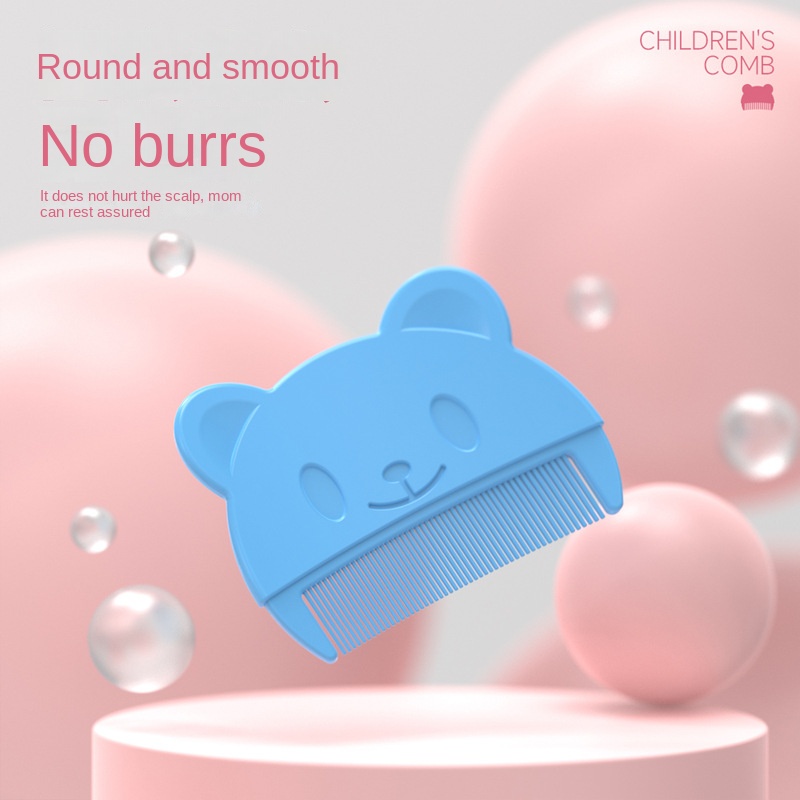 Baby Care Accessories Fetal Head Fat Comb Infant Bathing Soft Comb Set Newborn Hair Cleaning Supplies Infant Comb Head Massager