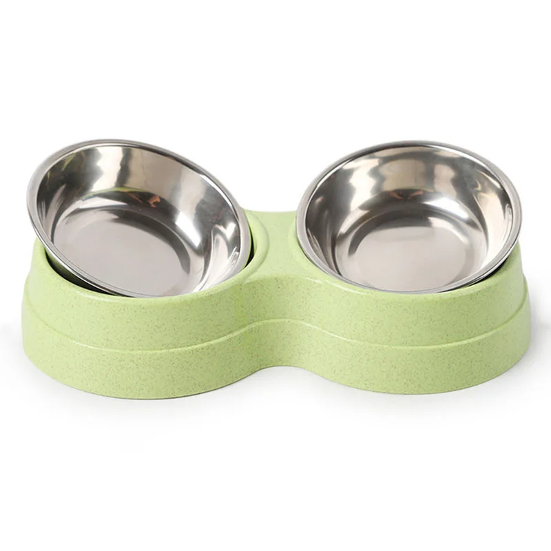 Dual Functionality Cat/Puppy Feeder - Non-Toxic Metal Design for Easy Cleaning