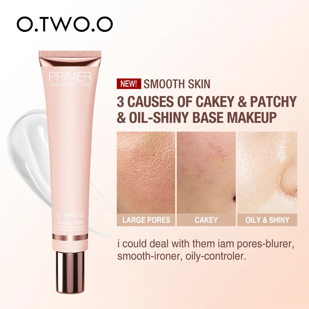 Wholesale Makeup Base Face Primer Gel Invisible Pore Light Oil-Free Makeup Finish Not Cakey Foundation Primer Cosmetics 240627