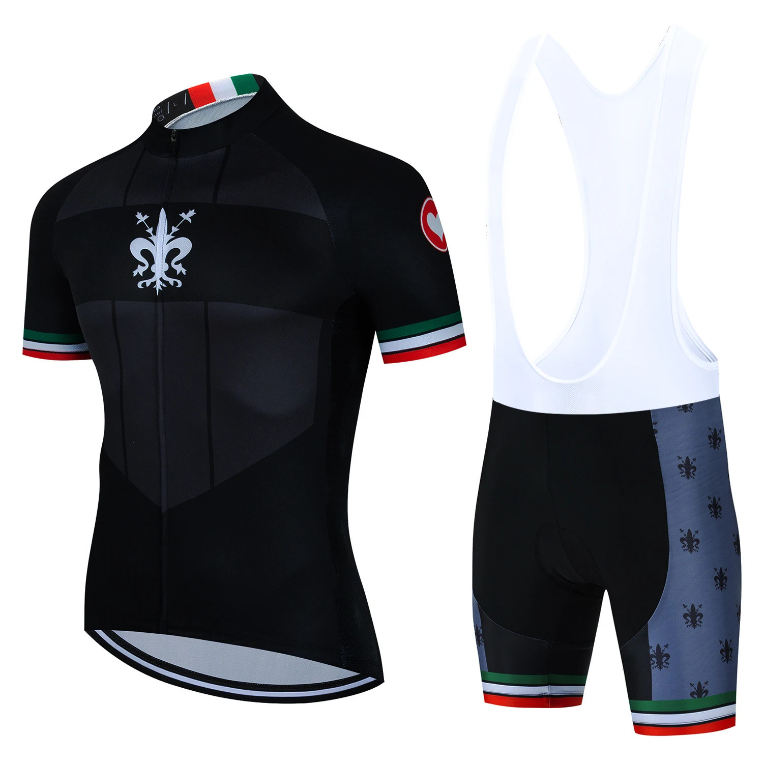 Cycling Clothes Summer Clothing Man Bike Outfit Uniform Mens Pants Gel Sports Mtb Bib Jersey Set Bycicle Blouse Road Suit 240620