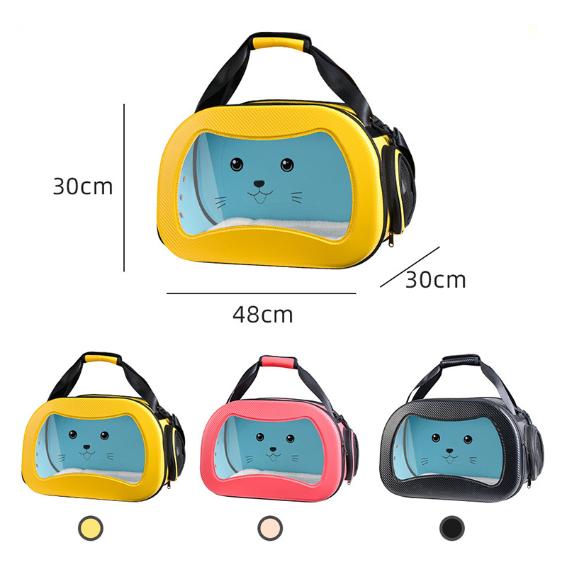 Cat Space Capsule Transparent Cats Bag Breathable Pet Carrier Small Dog Backpack Travel Cage Handbag for Kitten