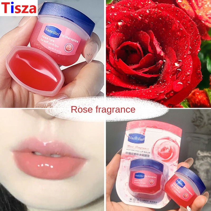Vaseline Lip Balm Moisturizing stick Base Moisturizer Makeup Natural Plant Anti-Cracking Care Petroleum Jelly