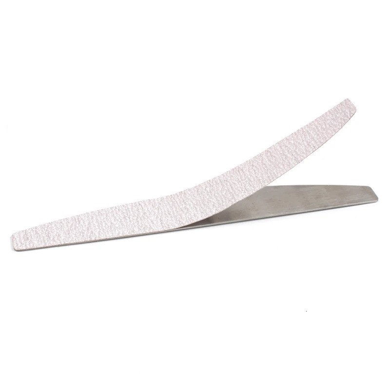100Pcs Replacement SandPaper Nail File With Metal Handle Removable Buffer 100/180 Double-sided Strips Manicure Nail Art Files 240627