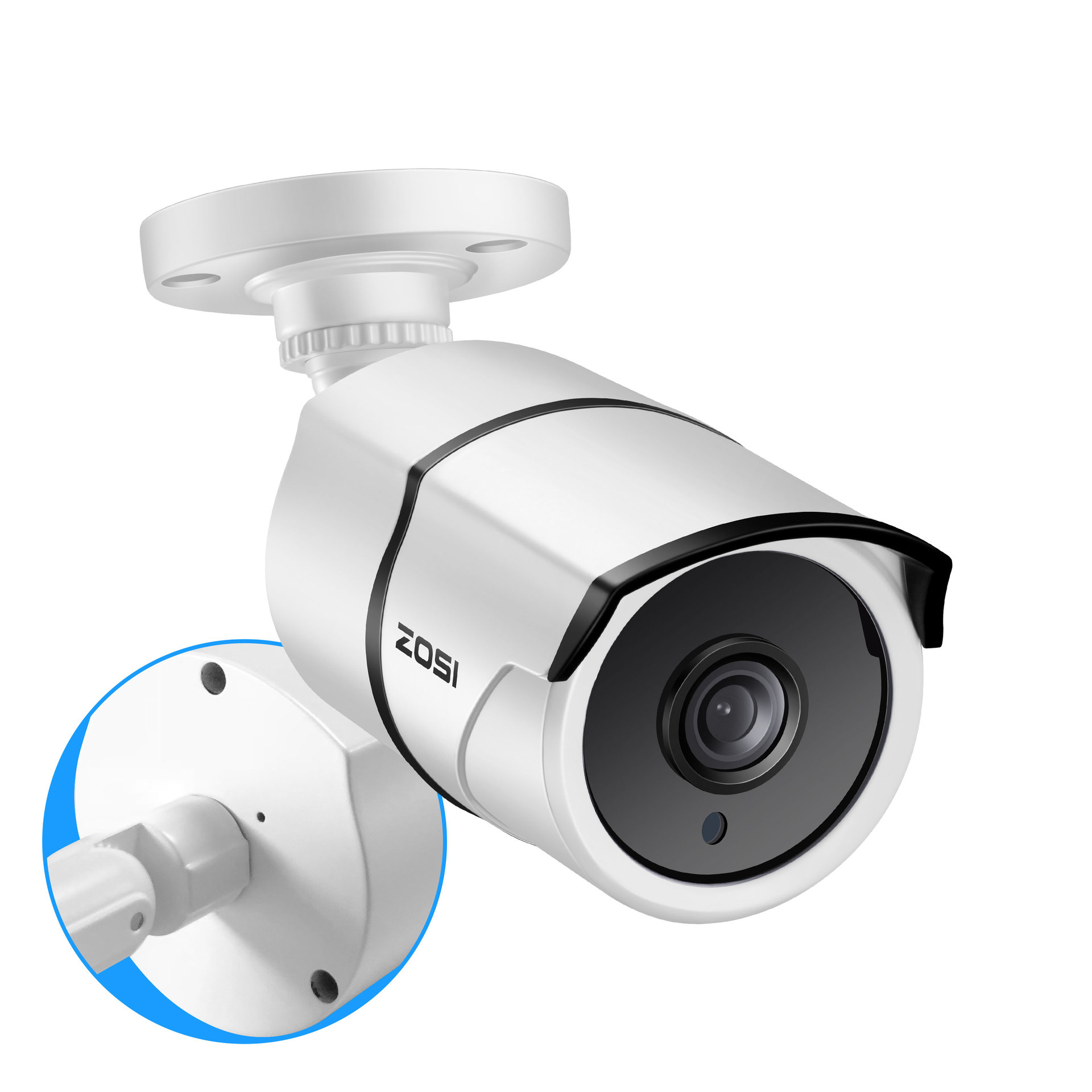 Cameras Reok Intelligent Security 5MP PoE Outdoor Infrared Night Vision IP Human/Vehicle Detection Monitoring Camera RLC-520A d240510