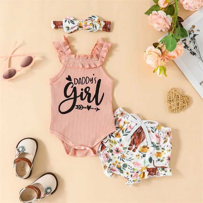 Pajamas Newborn womens dress summer sleeveless vest elastic waist shorts baby set WX5.31