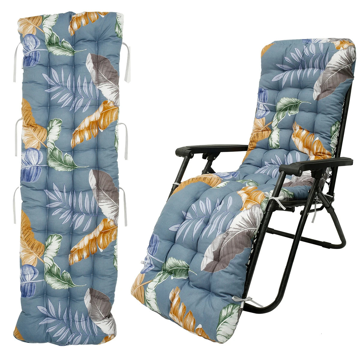 Recliner Soft Back Cushion Long Cushion Chair Soft Pad Sun Lounger Cushion Non-slip Breathable Comfortable 240619