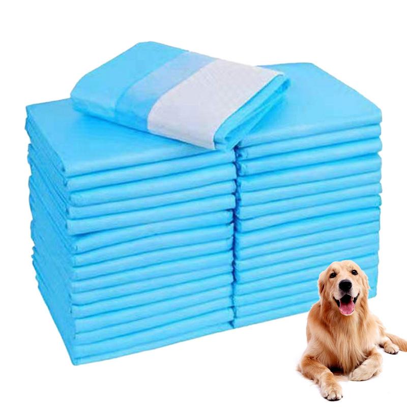50/100 Pcs Pee Pads for Dogs Super Absorbent Pet Training Pads Potty Pads for Dogs Floor Pee Protector Leakproof Pet Diaper Pads