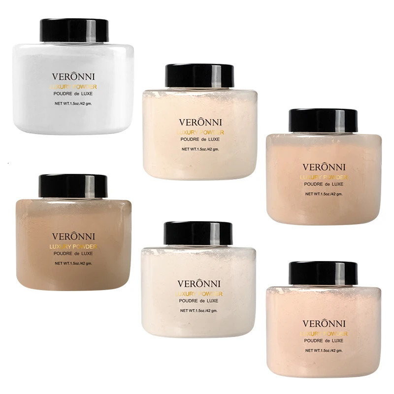 Banana Shaped Loose Powder Can Reduce Pores and Fine Lines With a Long-lasting Matte Effect and Natural Makeup Powder 240627