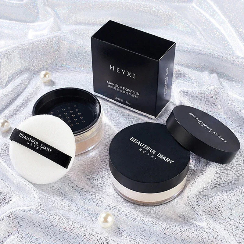 Professional Loose Powder Oil Control Anti-Sweat Waterproof Matte Base Makeup Long-lasting Translucent Mist Face Setting Powder 240627