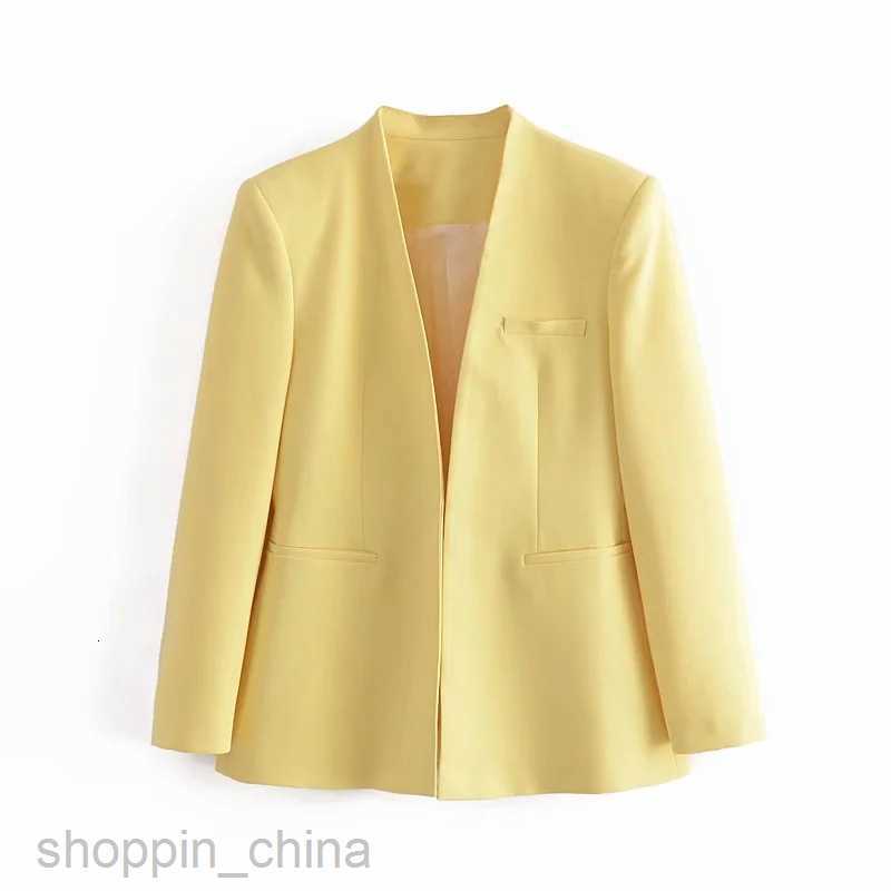 Women Jackets Coats Women's New Solid Color Small Suit Coat Women's Autumn A8GS66075A