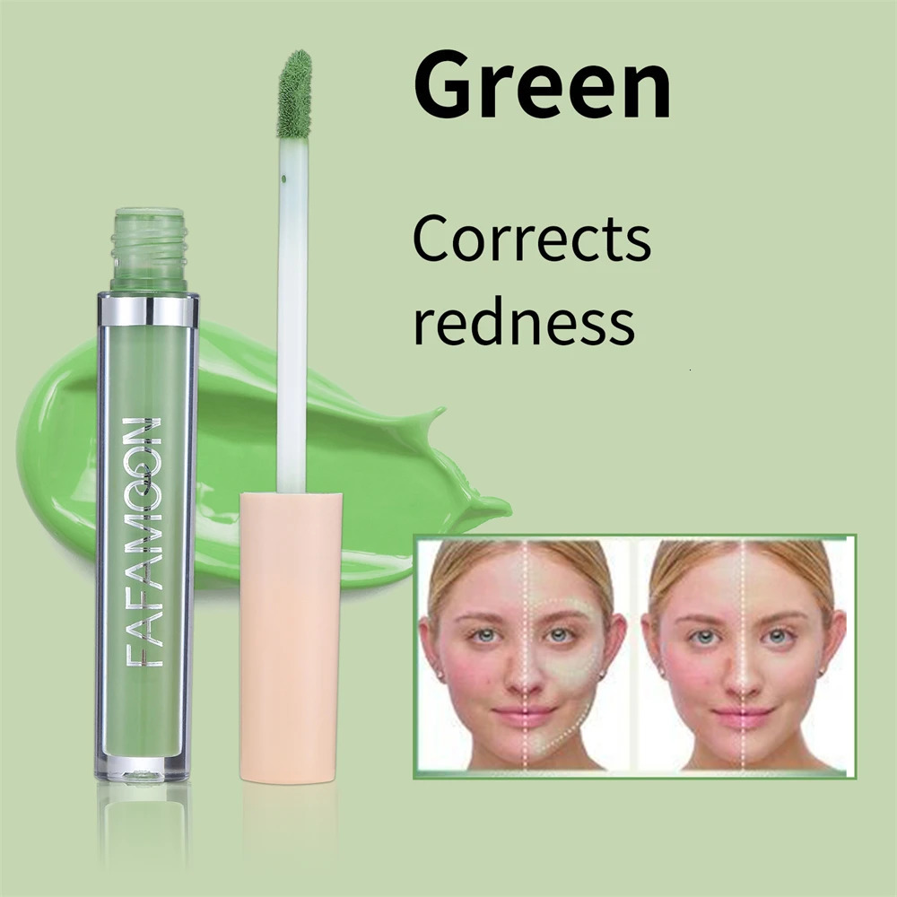 Concealer Face Contour Blemish Dark Circle Cover Makeup Face Foundation Concealer Correcting Skin Color Women Beauty Maquiagem 240627