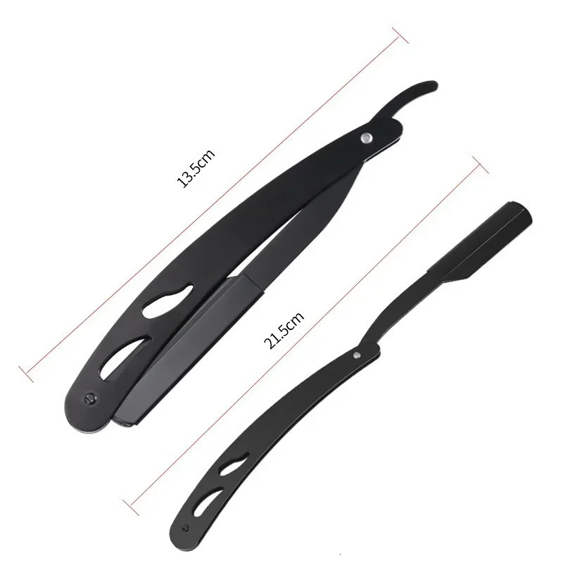 Manual Male Only Razor 2 Colors Professional Manual Razor Folding Stainless Steel Barber Razor Shaving with Razor Blade Shaving 240627