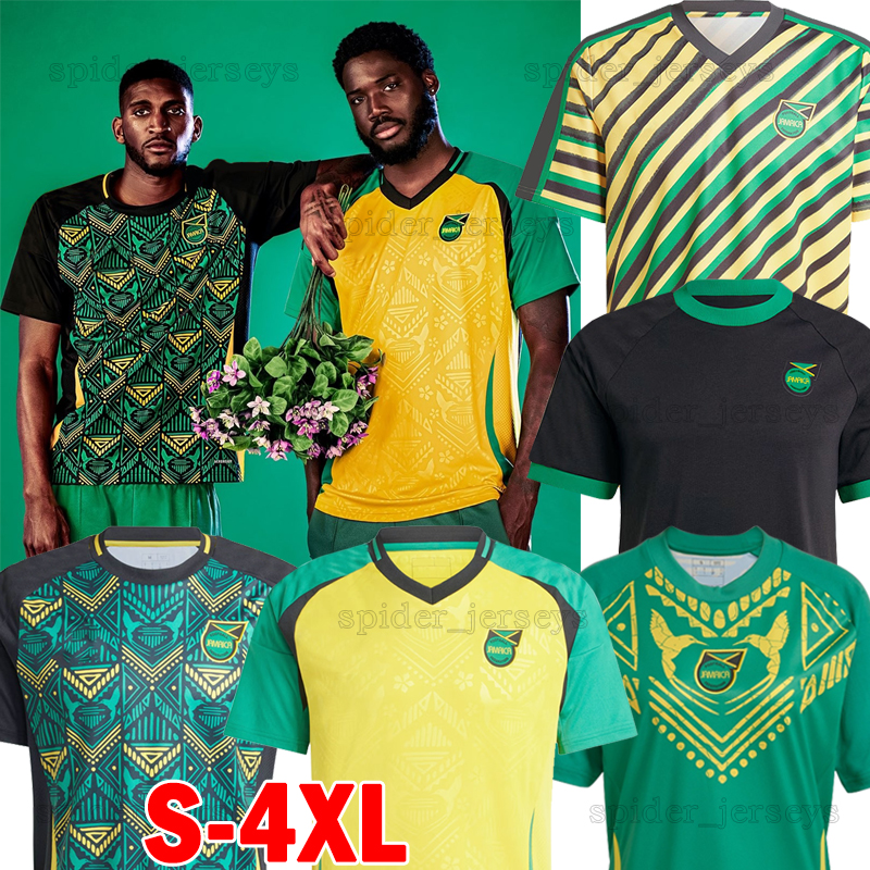 XXXL 4XL 2024 2025 Jamaica soccer jerseys national football team 24 25 BAILEY ANTONIO REID NICHOLSON MORRISON LOWE Men home away Pre Match New Shirts tops Big Size