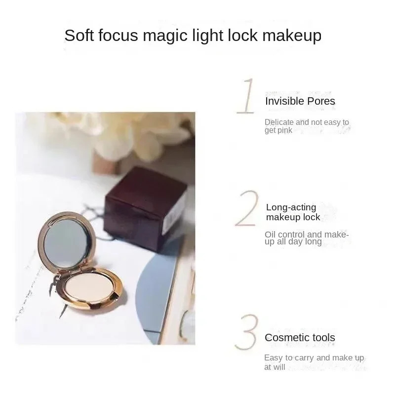 Powder Setting Powder Dry Powder Sample lasting Oil Control Waterproof Concealer Matte Mini Powder Woman Wholesale 240627