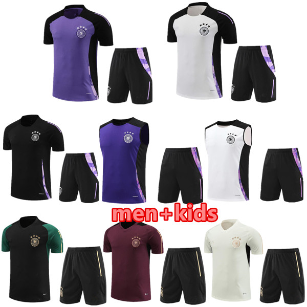 2024 2025 Germany tracksuit soccer jerseys KROOS GNABRY WERNER DRAXLER REUS MULLER GOTZE football shirt 24 25 germany world training suit cup Men kids kit sportswear