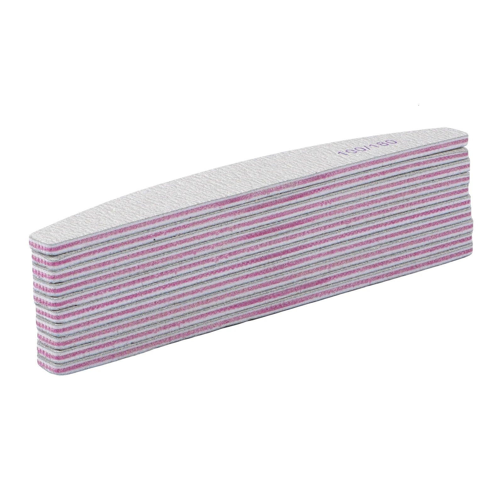 10pcs Different Shape Emery Nail File Personalized Nail File With Sanding Paper 100/180 240627