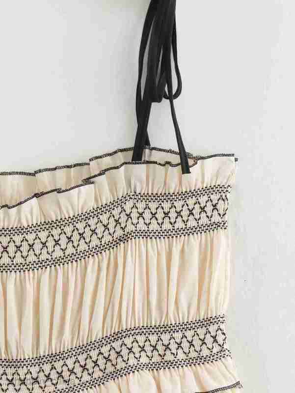 Basic Casual Women Dresses Women's Summer One line Neck Sling Style Lace up Color Block Sling Dress Women's B63127