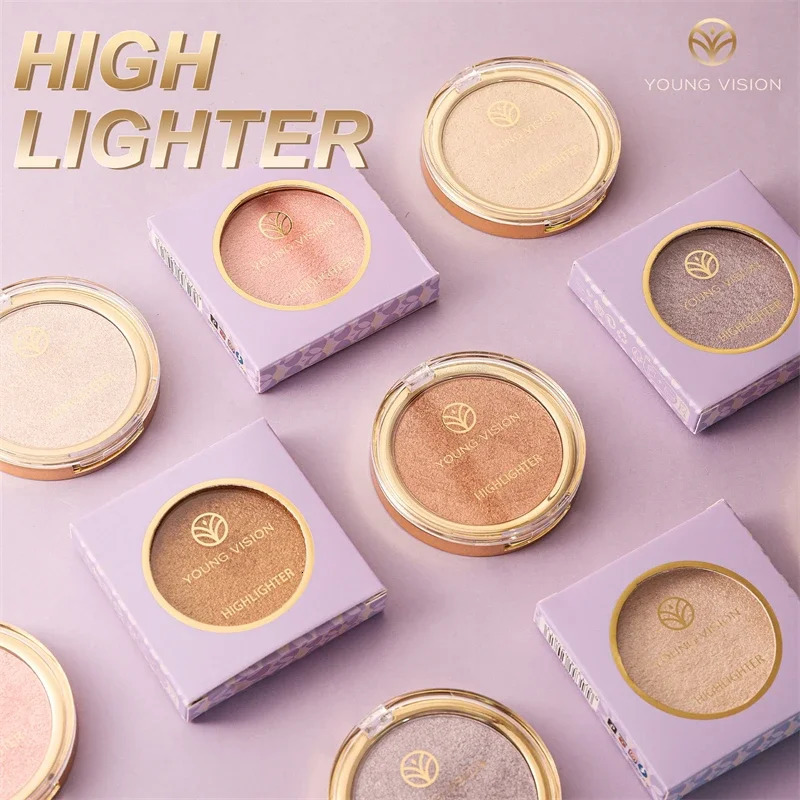 Beautiful Highlighter Powder Palette Makeup Glow Face Contour Shimmer Water Light Highlight Makeup Pallete Cosmetics 240627