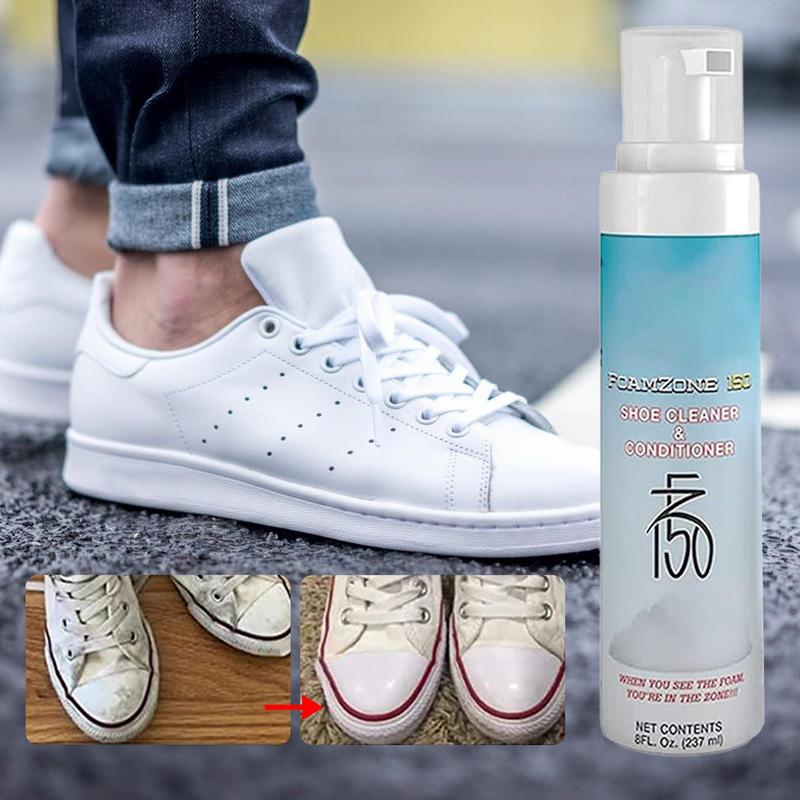 Foaming Shoe Cleaner Cleansing Gel Shoe Washing Machine Dirt And Yellow Shoe Cleaner Kit For White Shoes Sneakers Leather Shoes