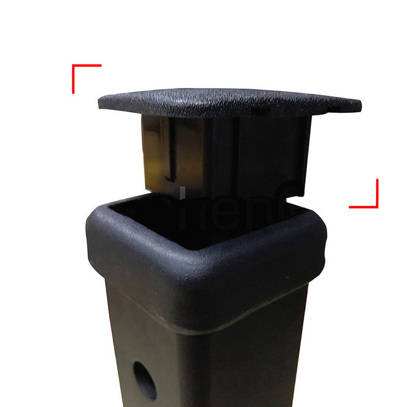 32 X 32mm Car SUV Tow Hook Cover Auto Trailer Hitch Receiver Cover Plug Caps Rubber Towing Bars Cap Black 1-1/4" Car Accessories