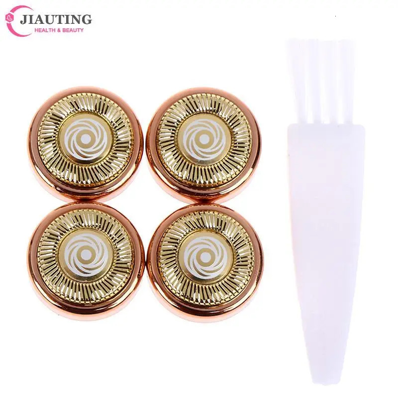 14Pcsset Facial Hair Removal Replace Blade Heads Hair Removal Blade for Womens Painless Epilator 240627