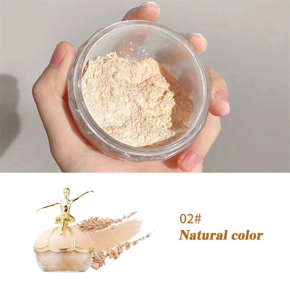 Air Sensitive Ballet Makeup Loose Setting Powder Long-lasting Base Face Control Shimmer Matte Foundation Coverage Oil V1D0 240627