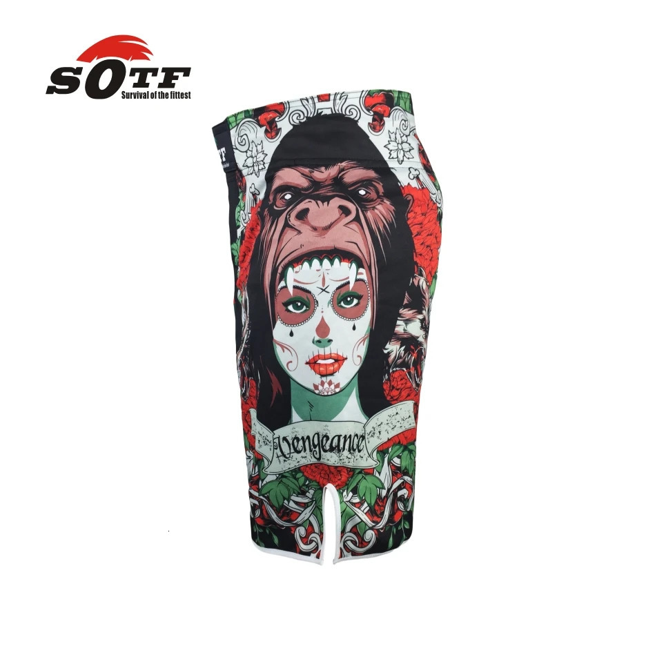 SOTF mma boxing muay thai kick pretorian shorts mma crossfit shorts kick boxing shorts mma shorts kickboxing crossfit 240615
