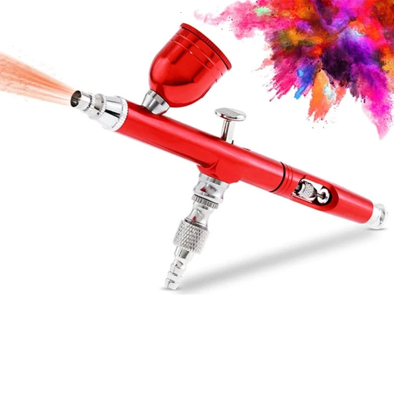 Professional Dual Action Airbrush for General-Purpose Art-and-Craft Projects Cake Decorating Makeup Art Nail Tool M4YD 240627