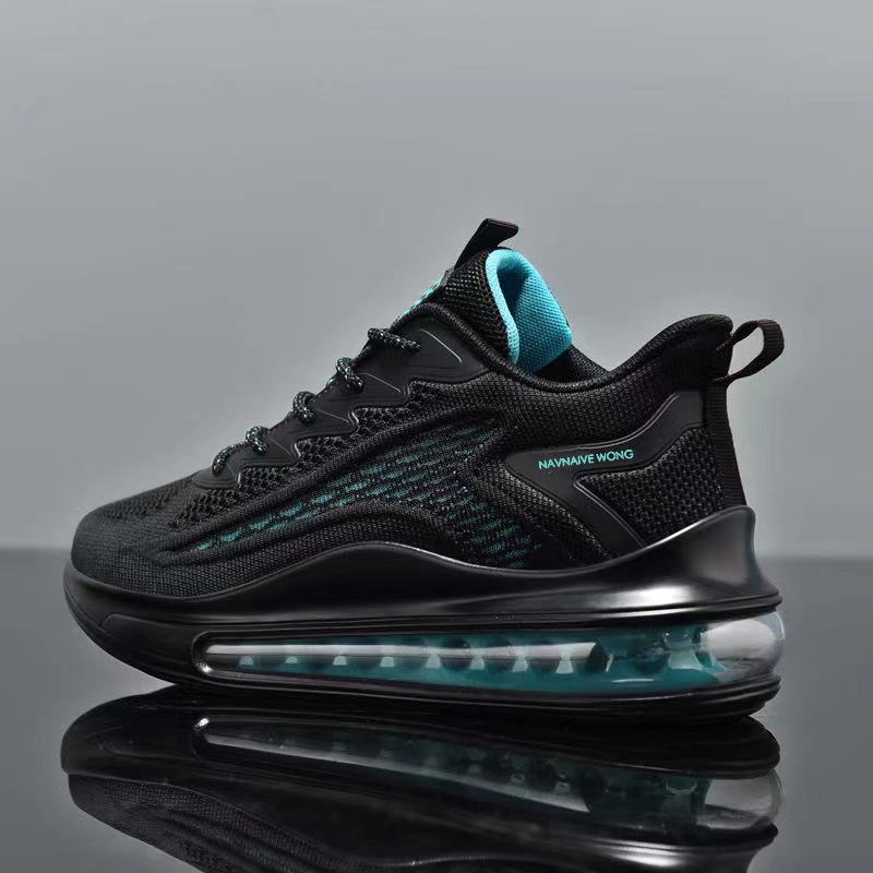 Running shoes for Men's breathable triple White Blue Comfy Black Non-Slip walking sports Outdoor trainers Sneakers GAI