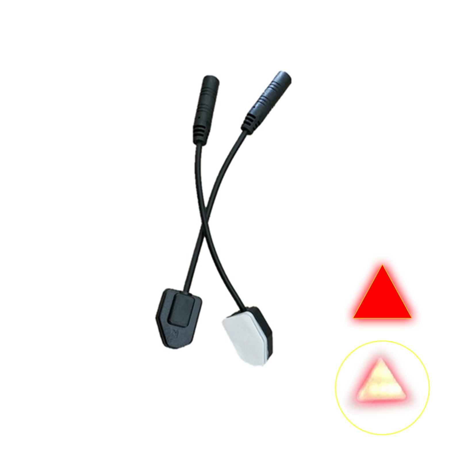 Car Blind Spot Monitoring System BSD Lens Light LED Indicator Alarm Radar Safety Drive Ultrasonic Sensor Rear Cross TrafficAlert