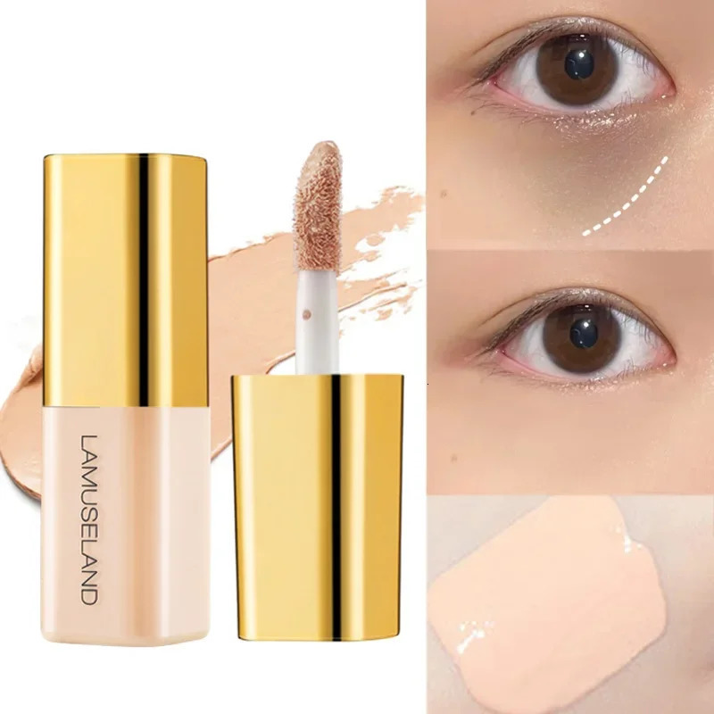 Oil Control Matte Liquid Concealer Moisturize Full Coverage Invisible Pores Dark Circles Freckle Mini Foundation Makeup Cosmetic 240627