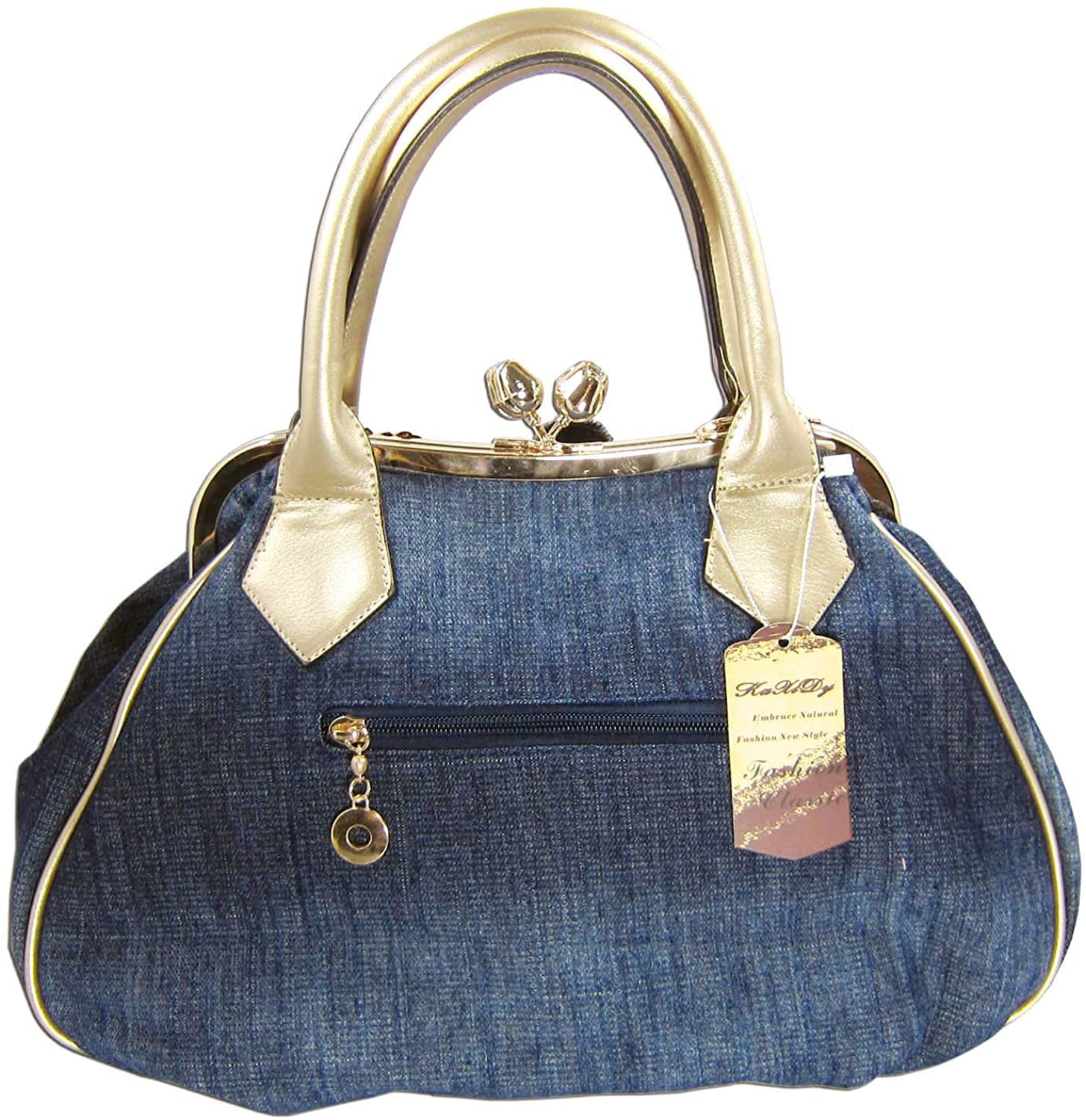 Denim Bags for Women Handbag Jeans Bag Denim Shoulder Bag Shopper Satchel Messenger Tote Bags Evening Party Bag