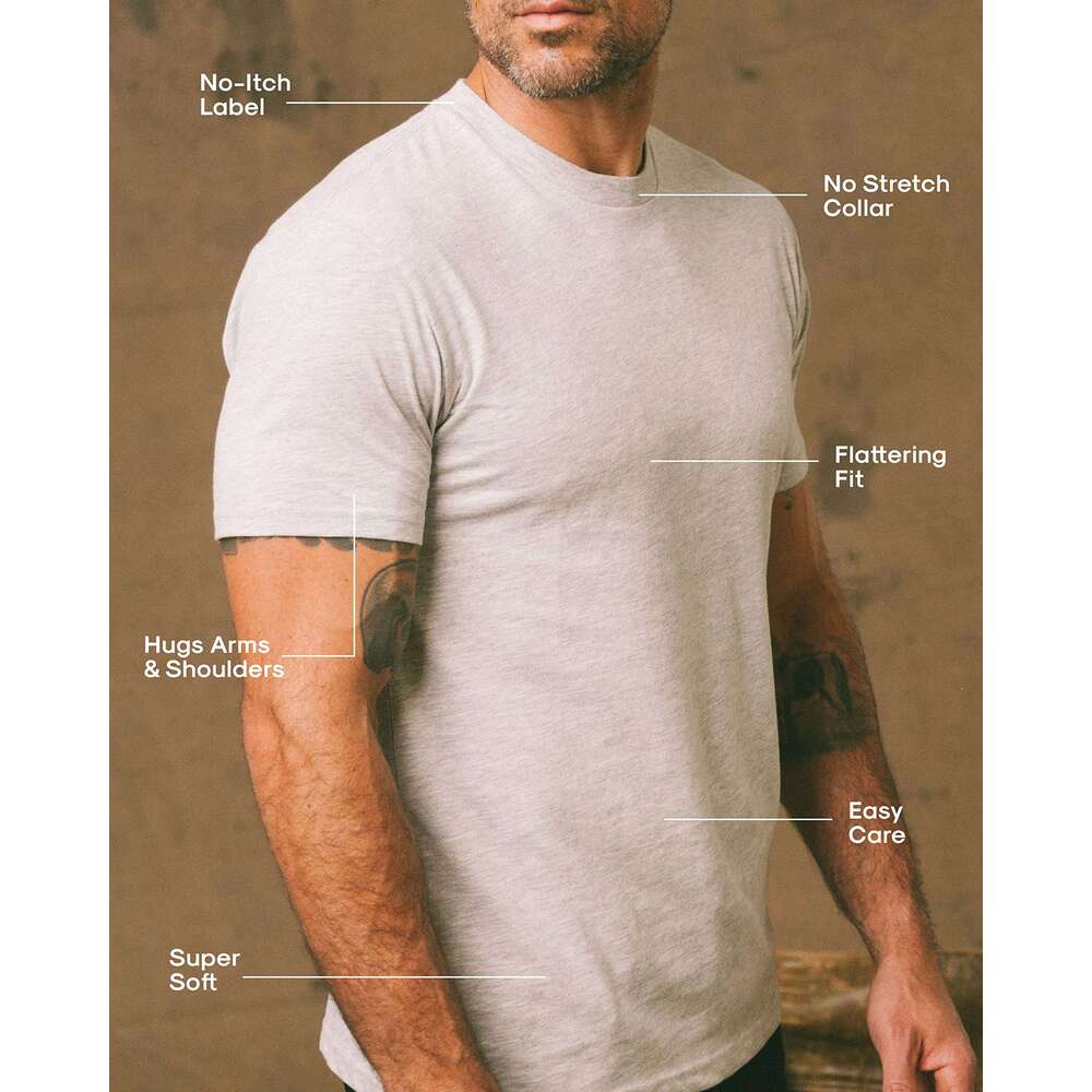Classic Casual Mens T shirts Short Sleeve Tees Basic designer shirt Crew Neck T-Shirt Clothes S - 2XL