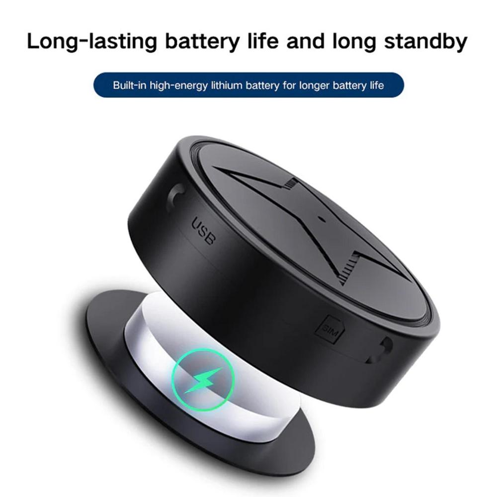 Mini GPS Tracker Strong Magnetic Mount Car Motorcycle Truck Trackers Vehicle Realtime Tracking Locator Anti-lost GPS Tracker