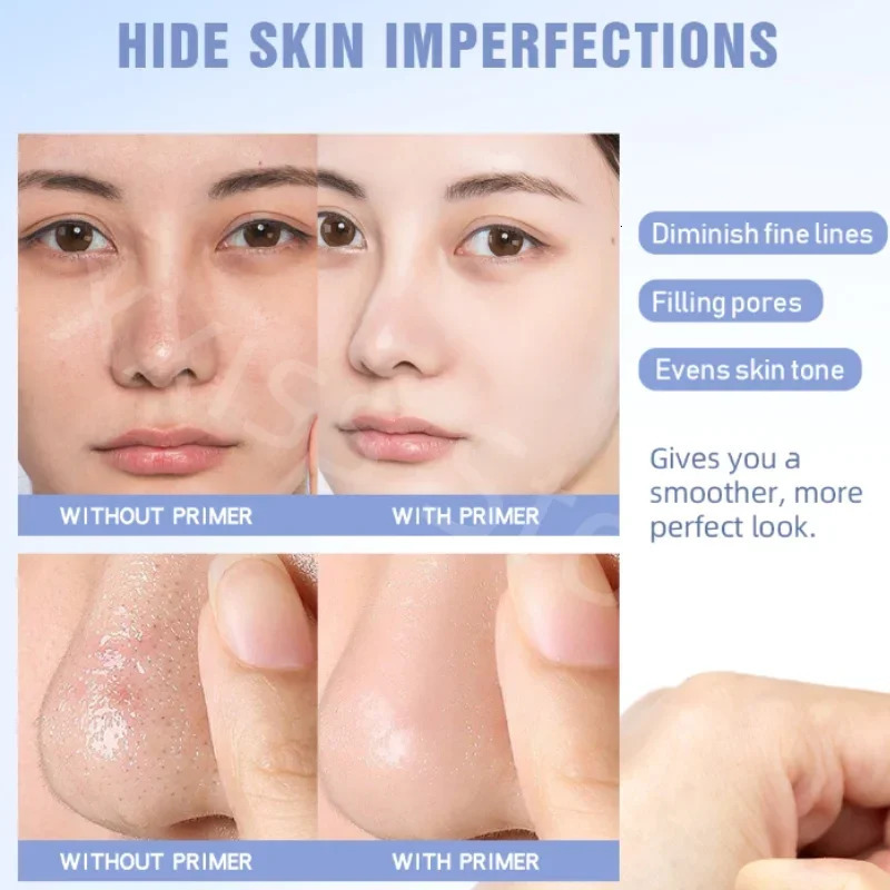 Za Isolation Cream Primer 3-in-1 Invisible Pores Brightening Complexion Concealer Base Makeup with Effect 240627