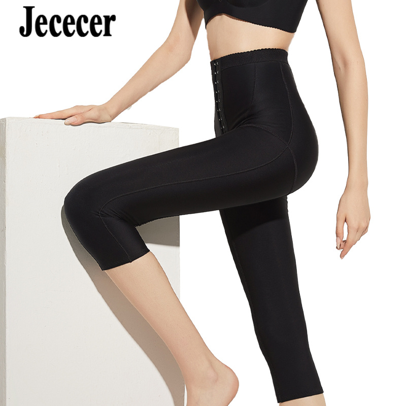 Spandex Shapewear Women Slimming Body Shaper Pants Underwear High Waist Shorts With Control Tummy Sheath Belt