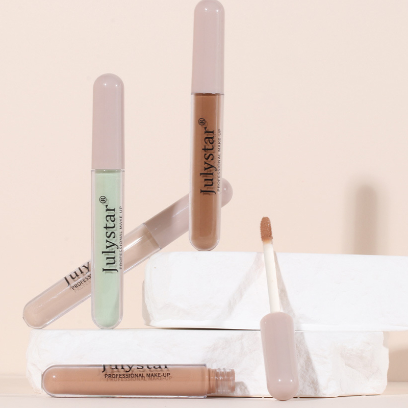 Liquid Concealer Stick Waterproof Full Coverage Concealer Long Lasting Cover Acne Dark Circles Smooth Moisturizing Face Makeup