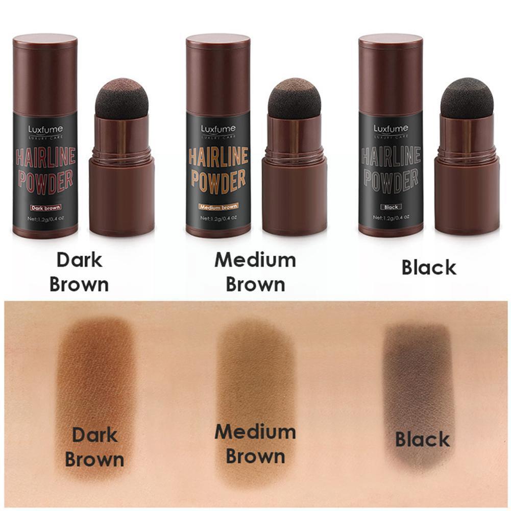 1pc Hair Fluffy Powder Natural Instant Hair Line Shadow Hair Tools Makeup Root Coverage Cover Up Beauty Powder Concealer Q9K3