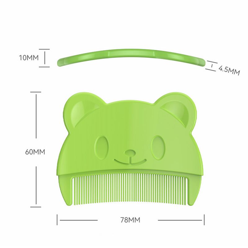 Baby Care Accessories Fetal Head Fat Comb Infant Bathing Soft Comb Set Newborn Hair Cleaning Supplies Infant Comb Head Massager