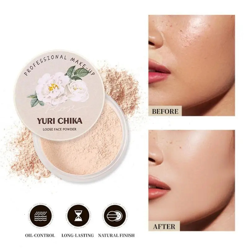 Makeup Setting Powder Matte Oil Control Mineral Powder Natural Lasting Concealer Loose Powder Smooth Fine Waterproof Anti-sweat 240627
