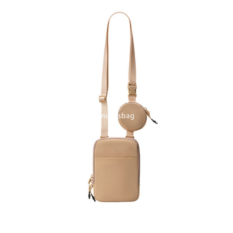 Fashionable men and women universal high-end adjustable simple and multifunctional crossbody detachable chest bag outdoor sports waterproof nylon wais