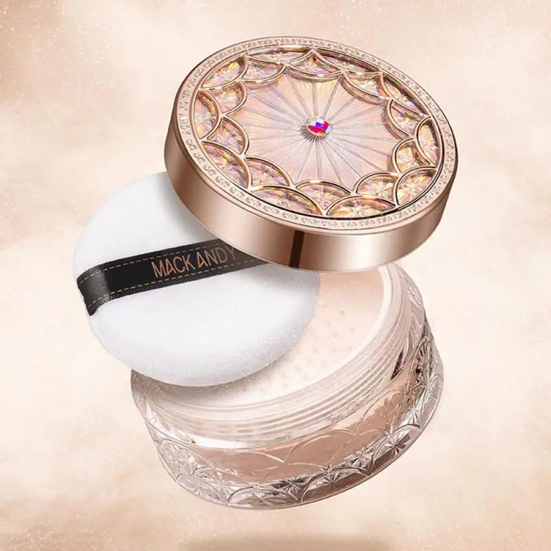 Powder Fine Velvet Powder Puff Refreshing And Oil Control 1 Set Makeup Powder Specifications 24g Face Shaping Powder 240627