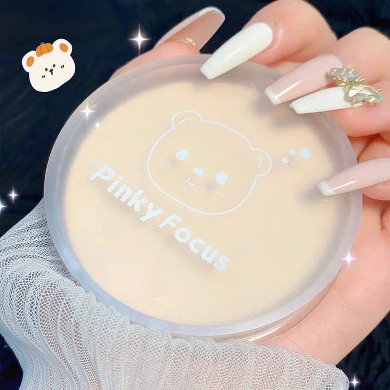 Pressed Powder White Brighten Transparent Control Concealer Lasting Natural Face Makeup Setting Powder Waterproof Cosmetic 240627